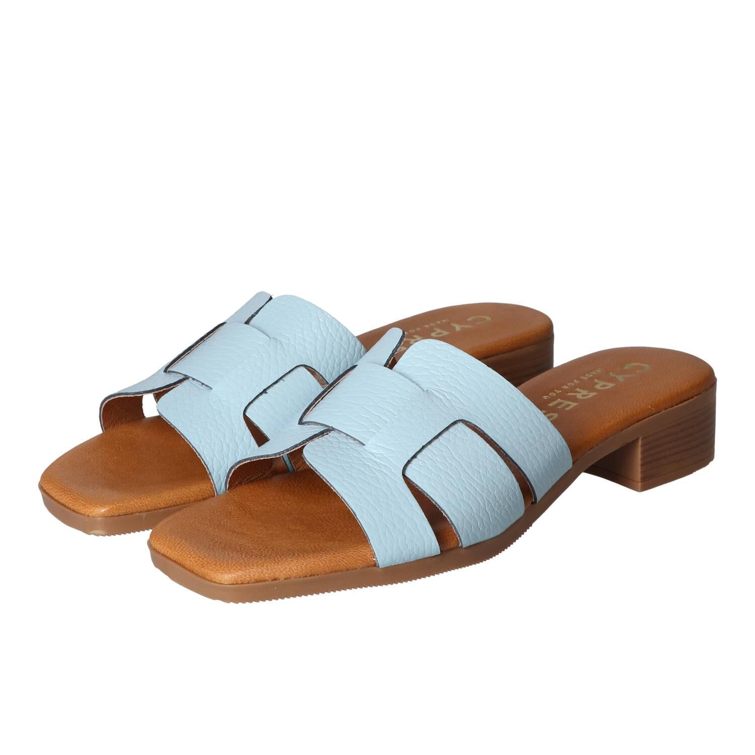 Mules, turquoise