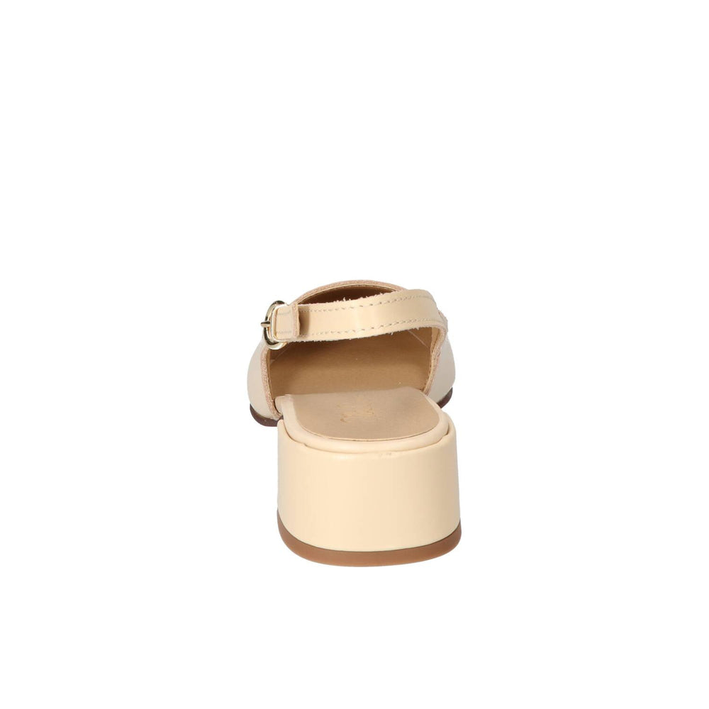 Slingback, beige clair