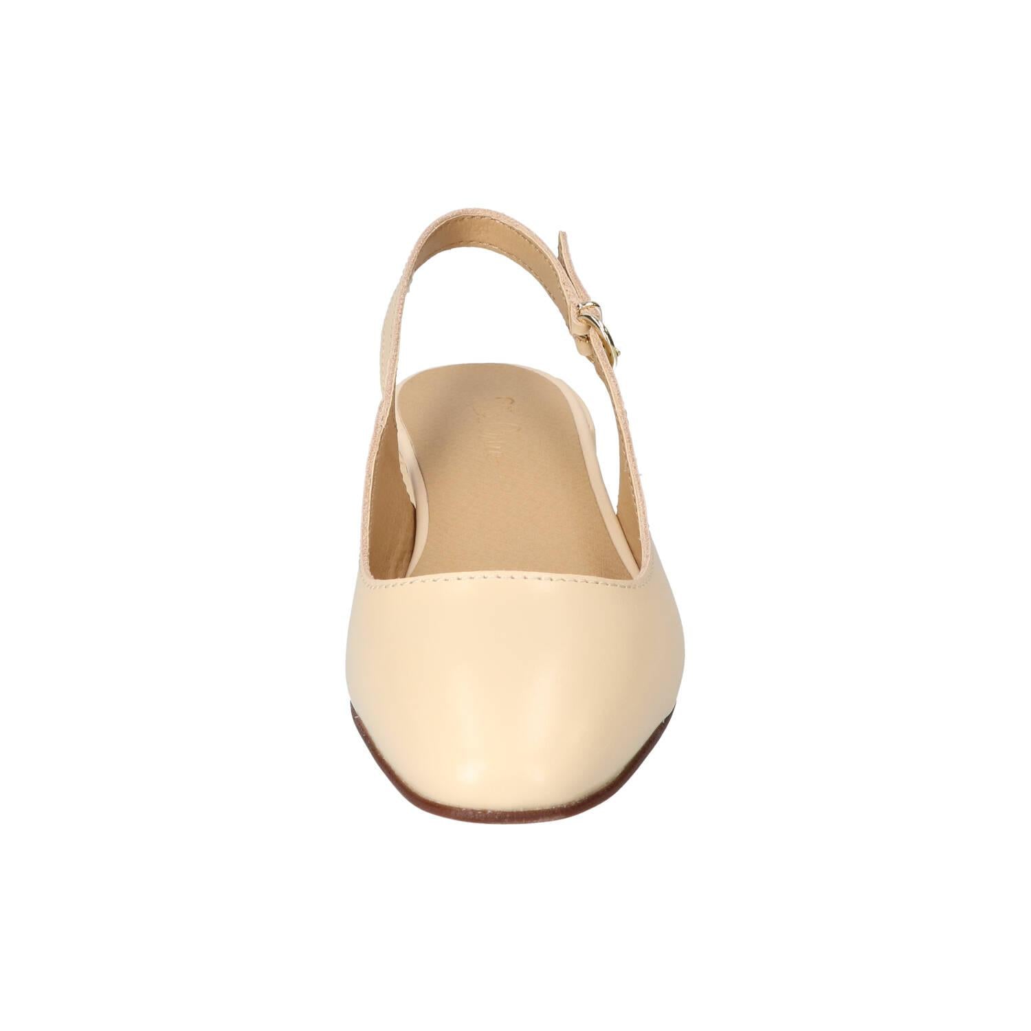 Slingback, Lichtbeige