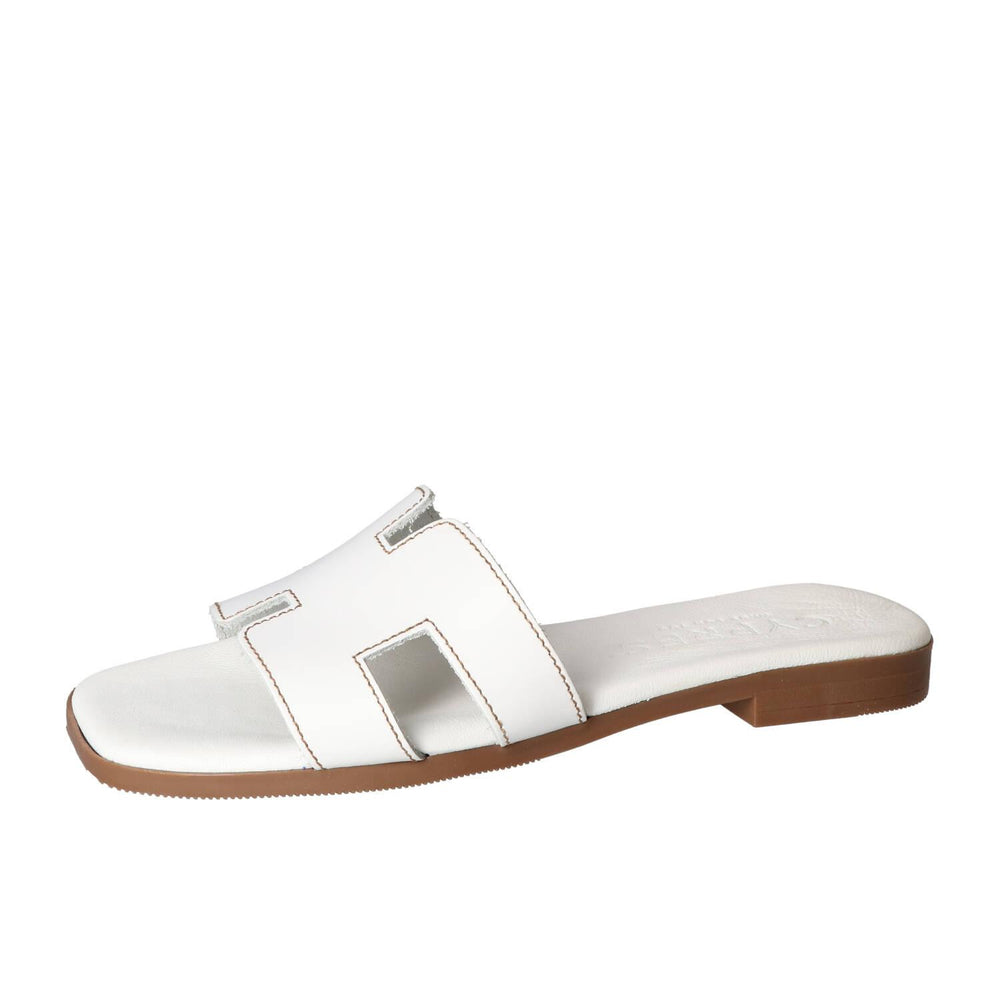 Sandalen, Wit