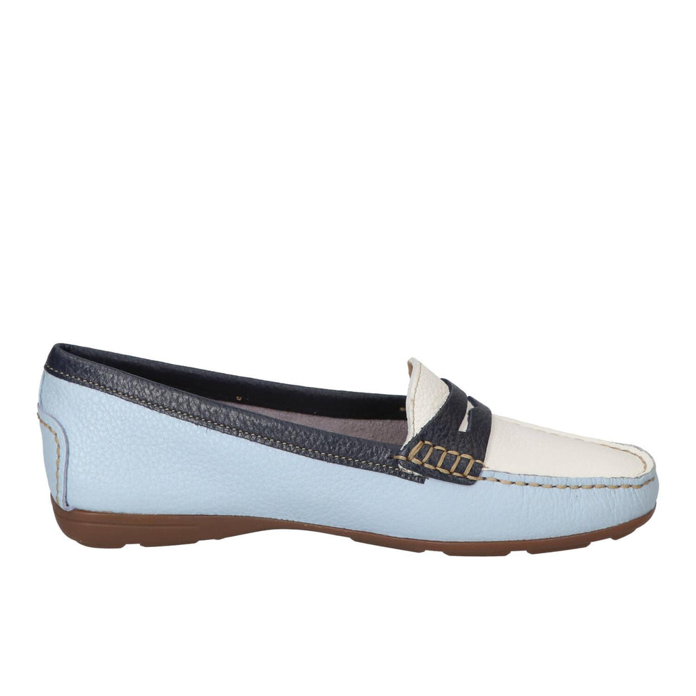 Chaussures à enfiler, bleu clair