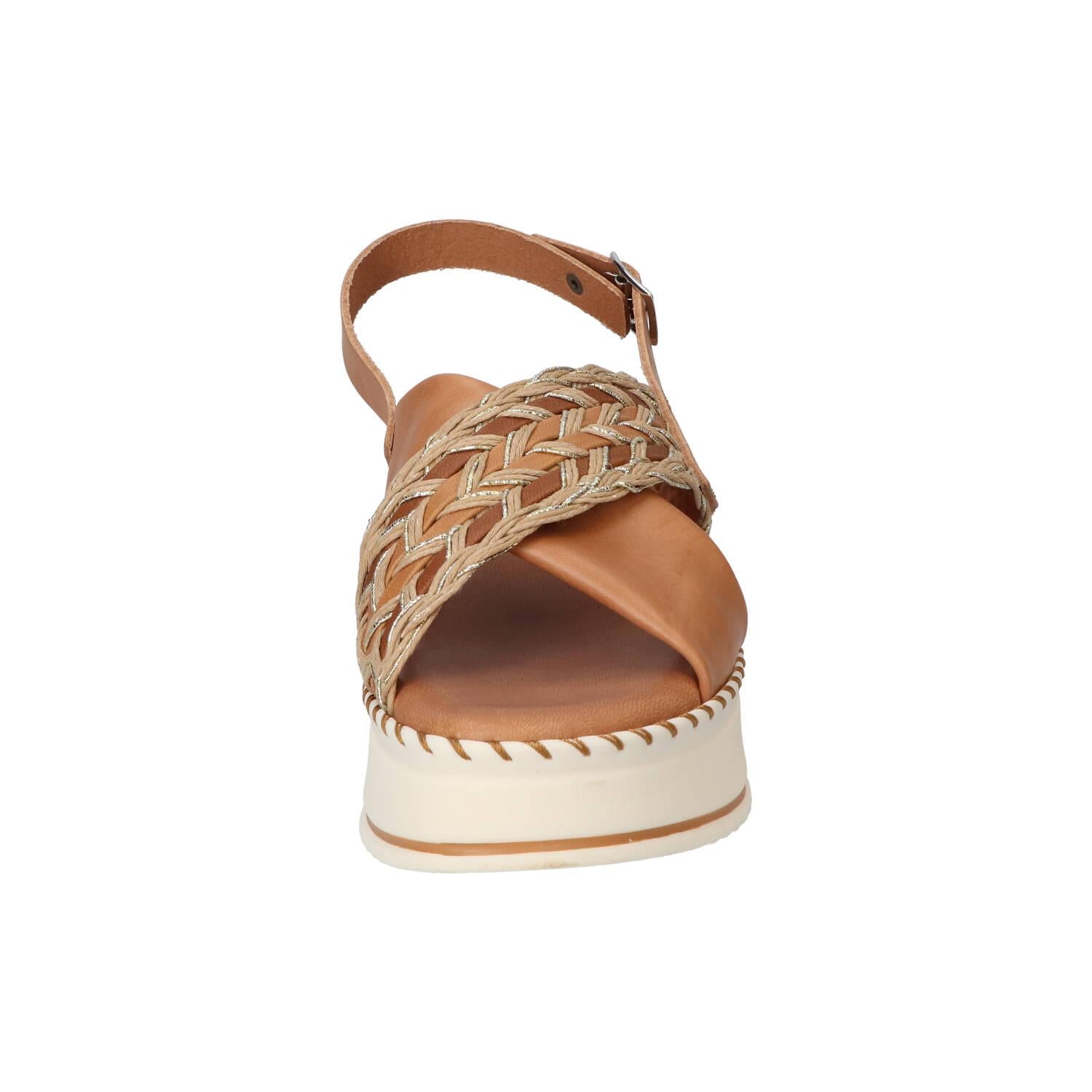 Sandalen, Cognac