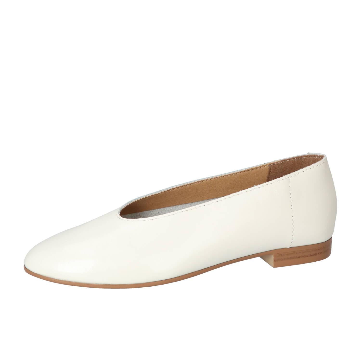 Chaussures à enfiler, Blanc