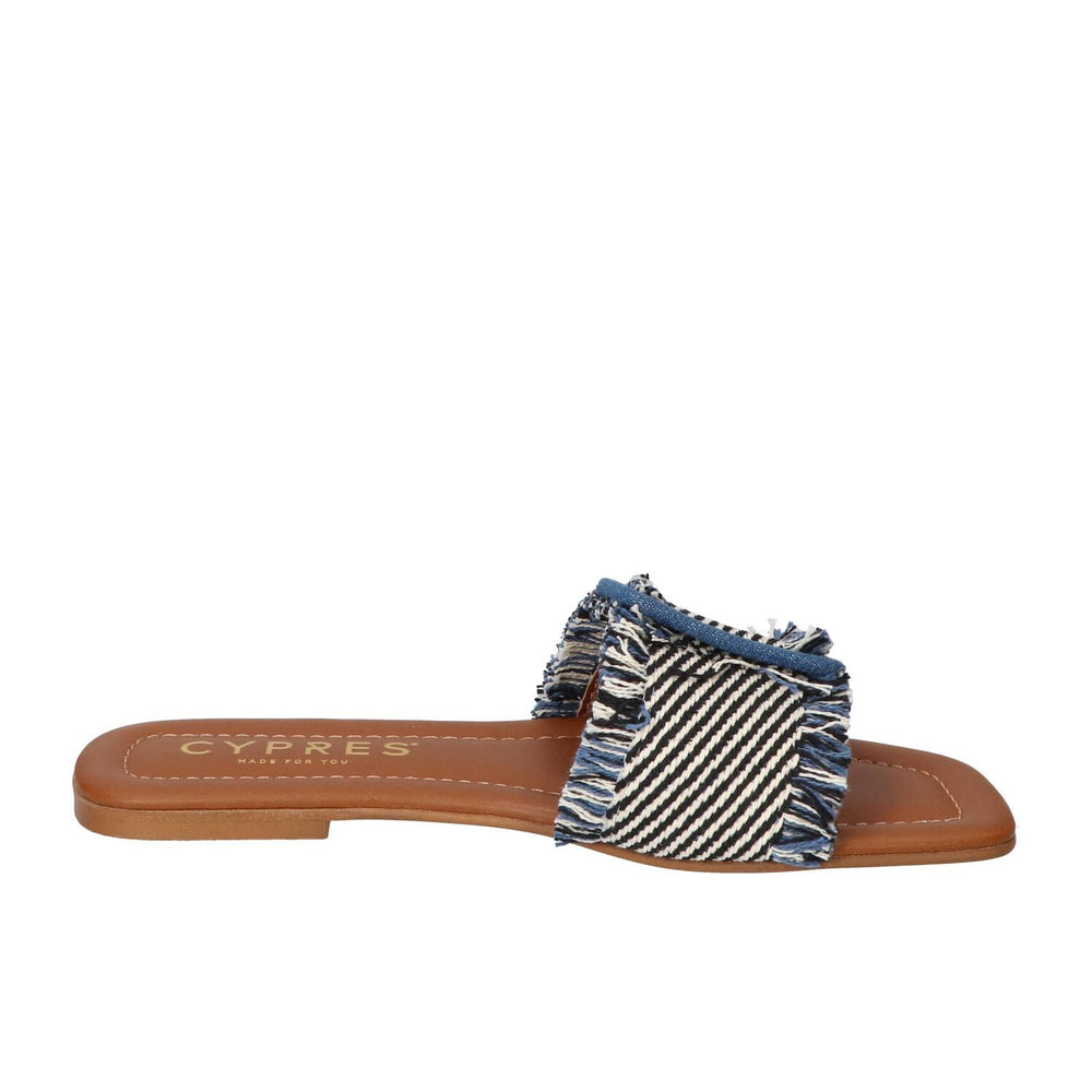 Mules, bleu clair