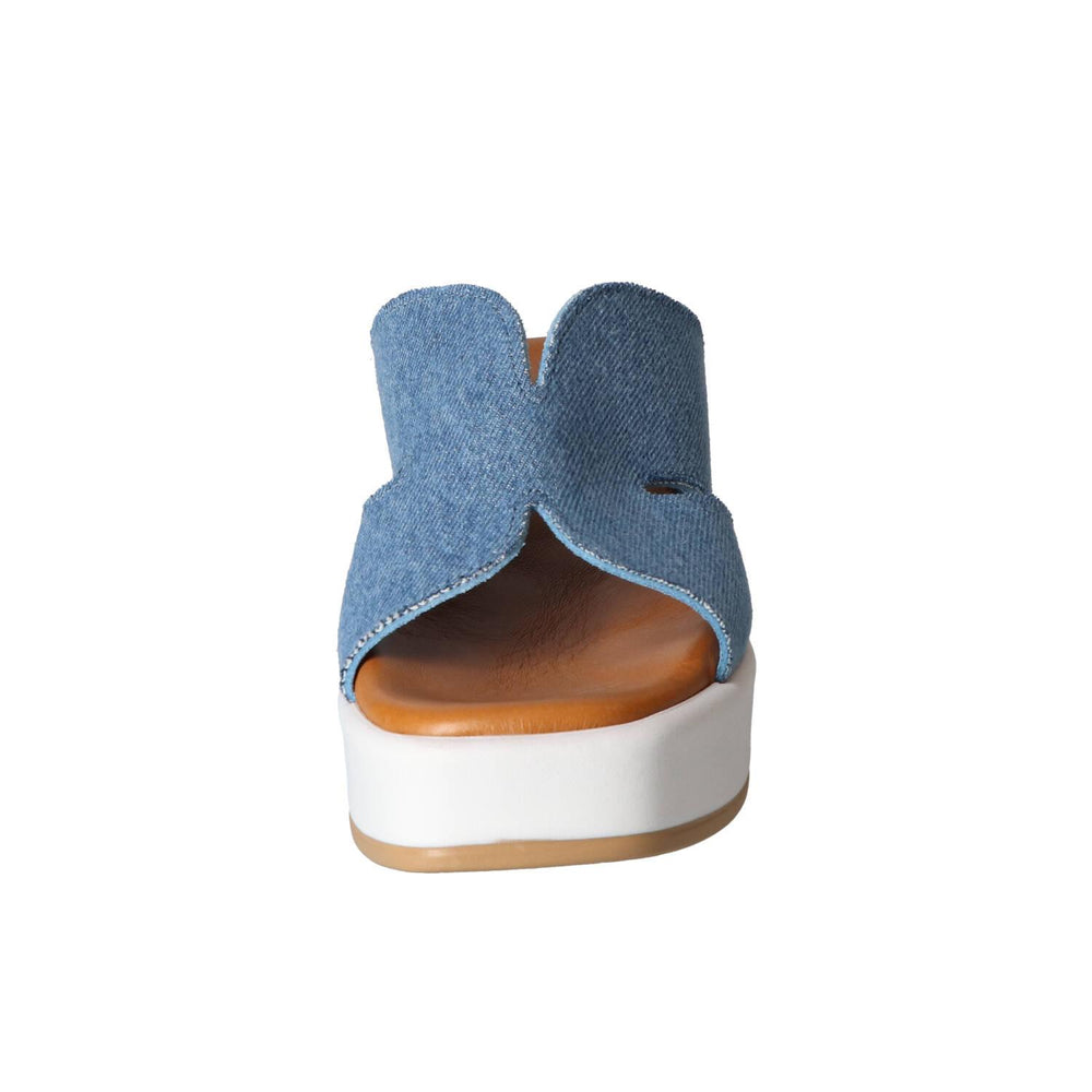Mules, bleu clair