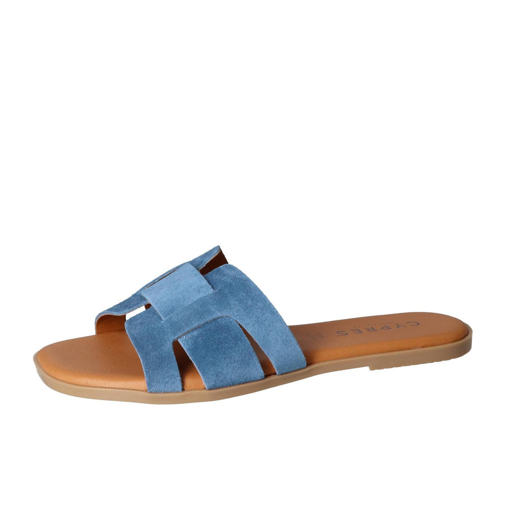 Mules, bleu clair