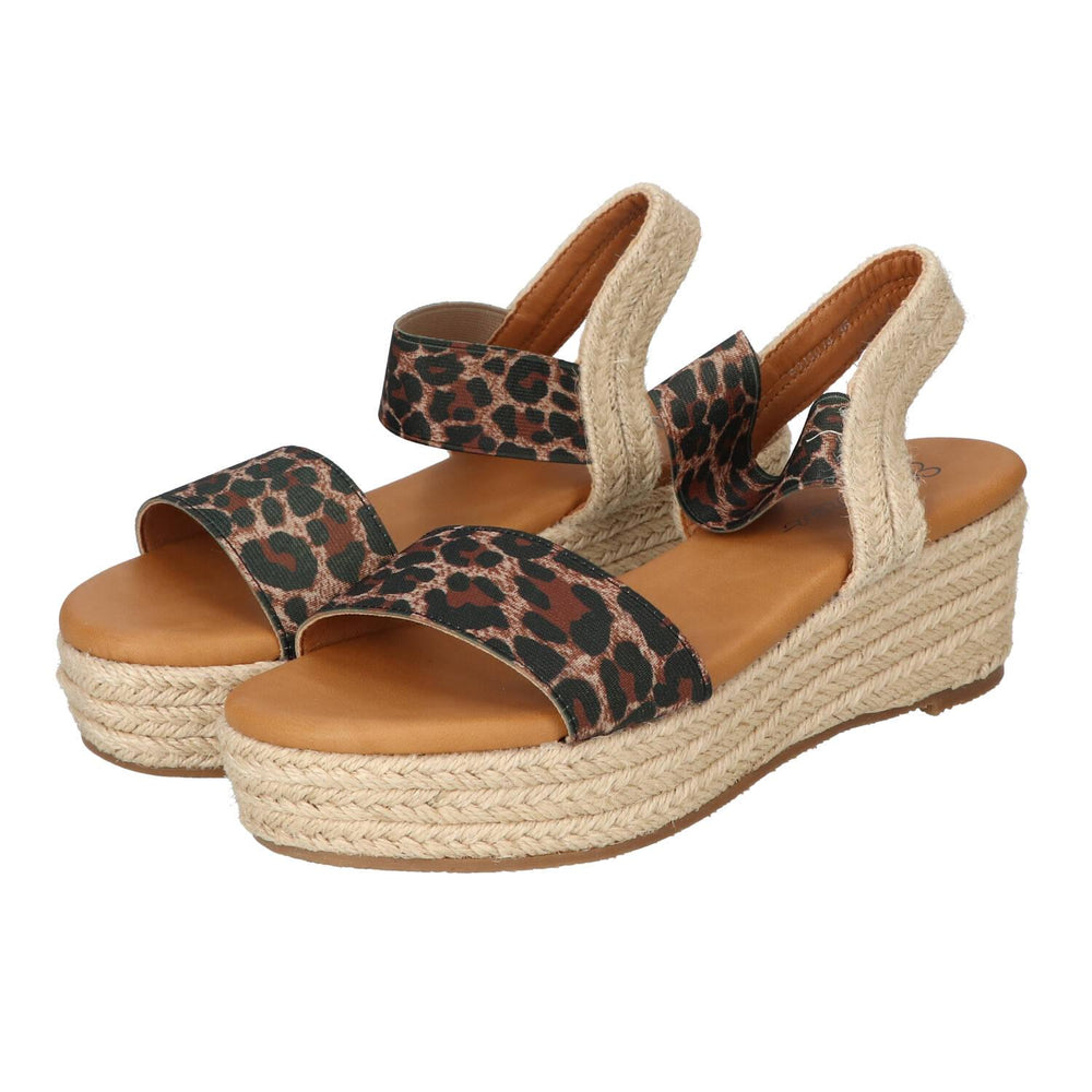 Sandales, marron foncé