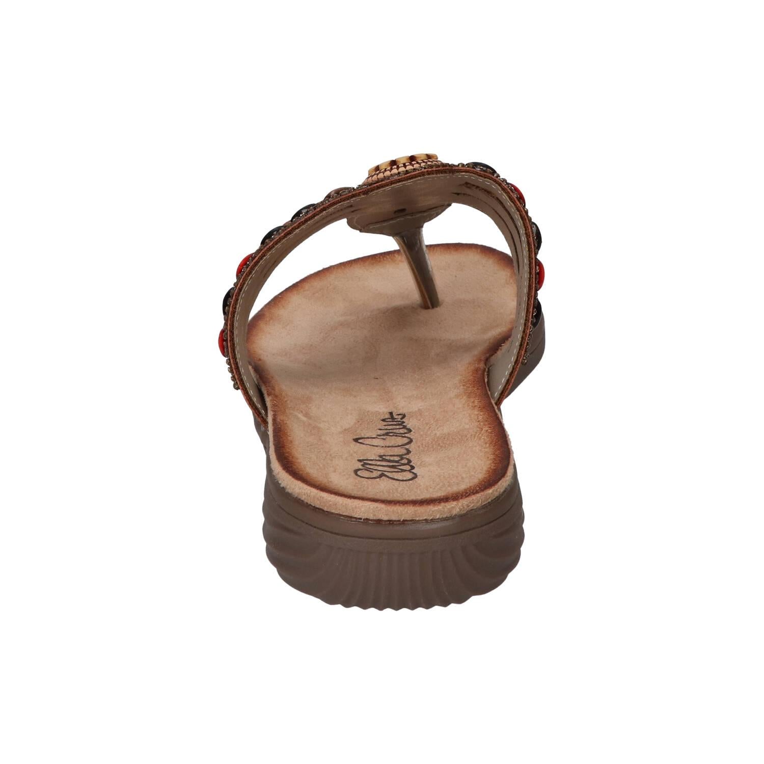 Mules, marron foncé