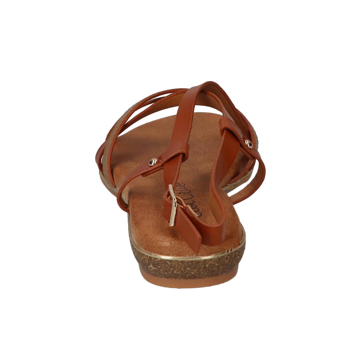 Sandalen, Donkerbruin