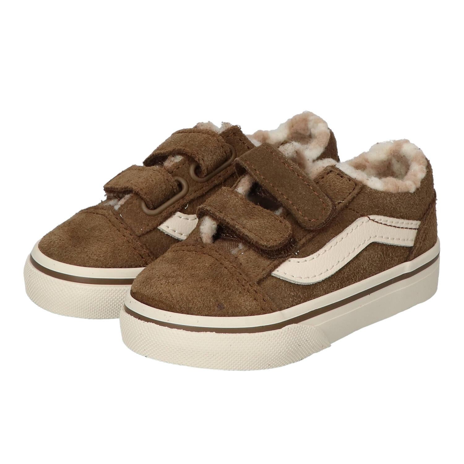 Baskets Velcro, Taupe