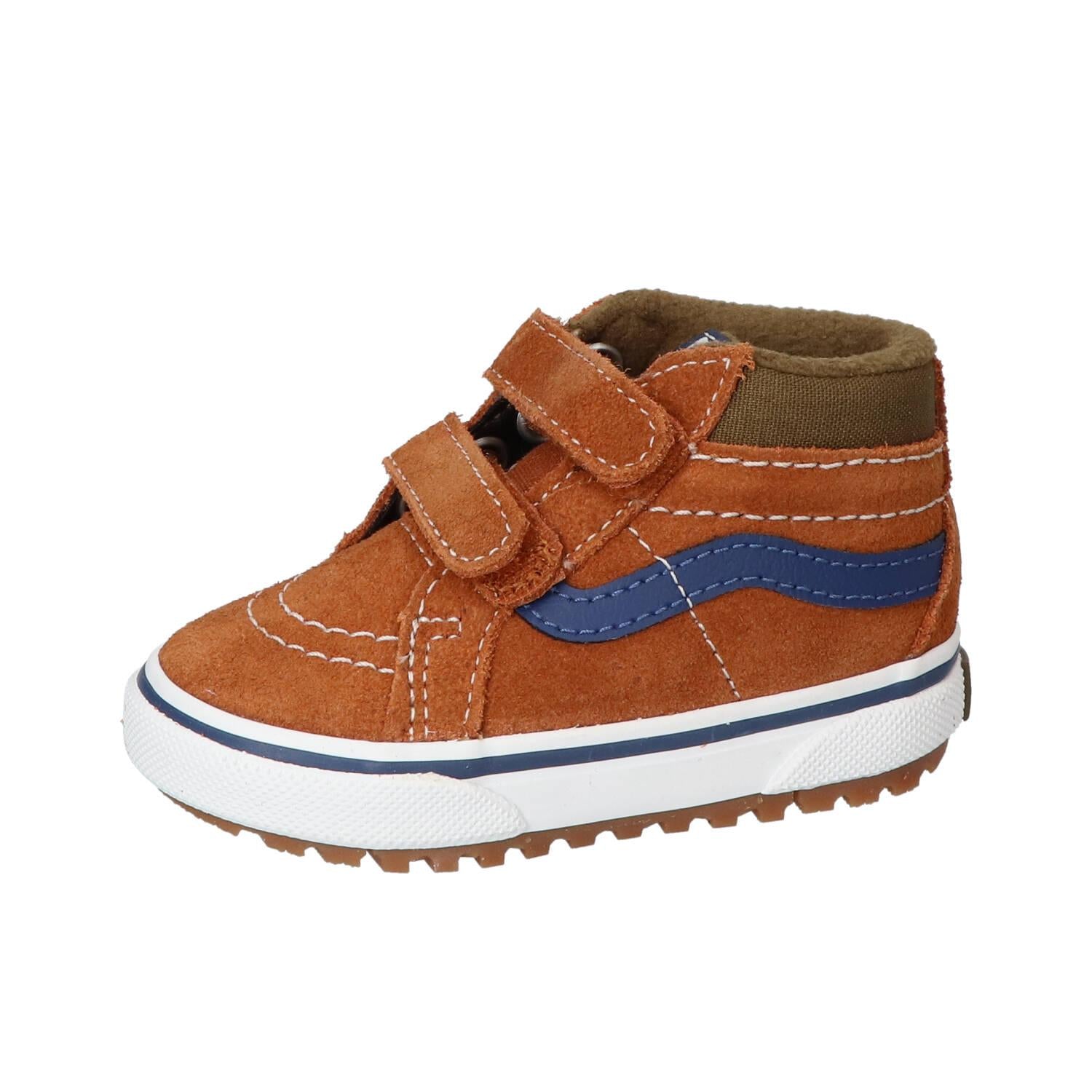 Baskets Velcro, Cognac