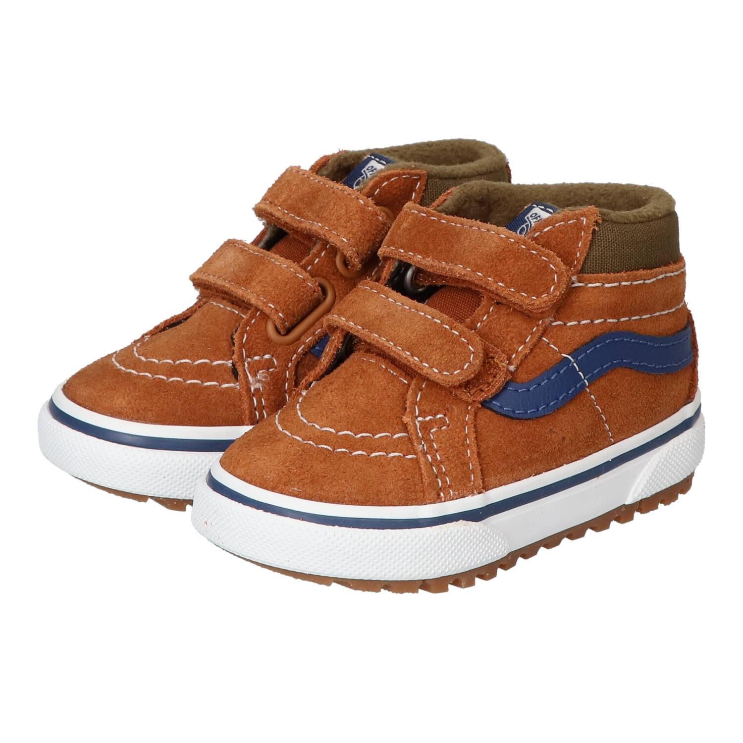 Baskets Velcro, Cognac