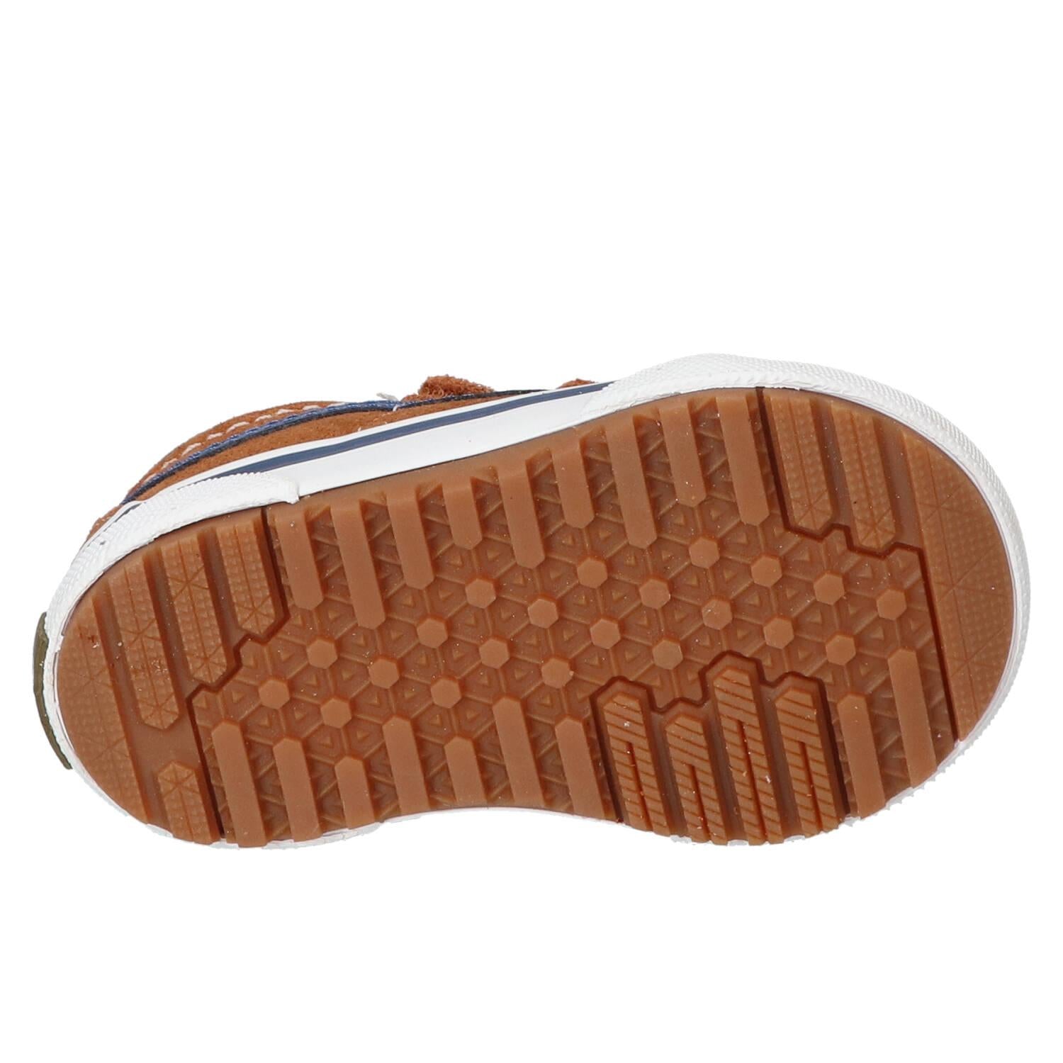Baskets Velcro, Cognac