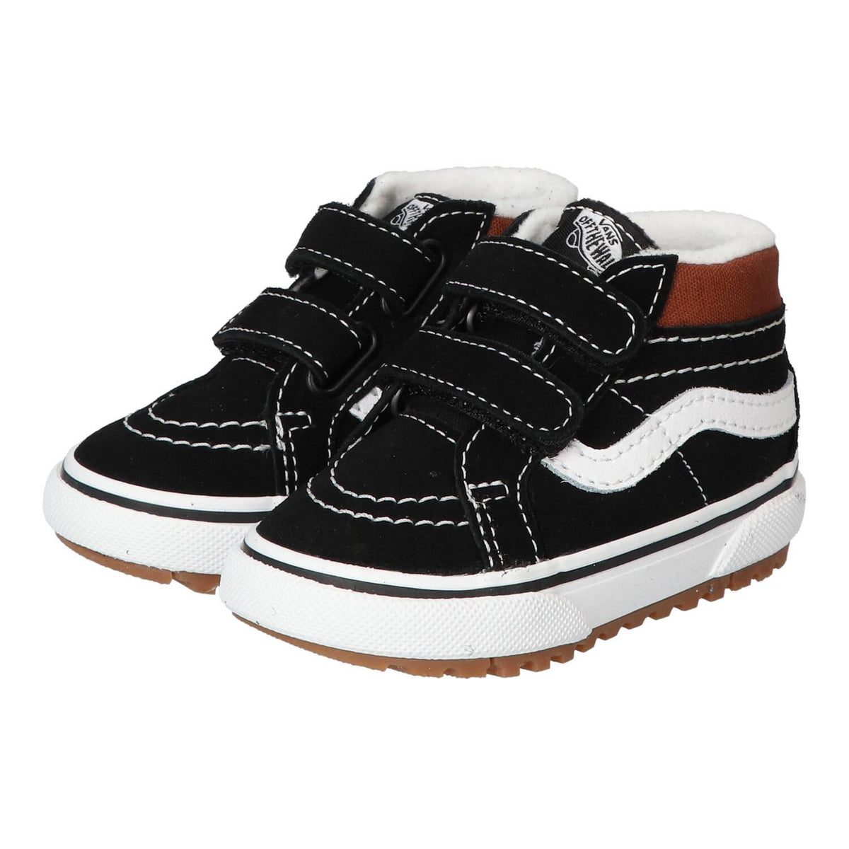Baskets Velcro, Noir