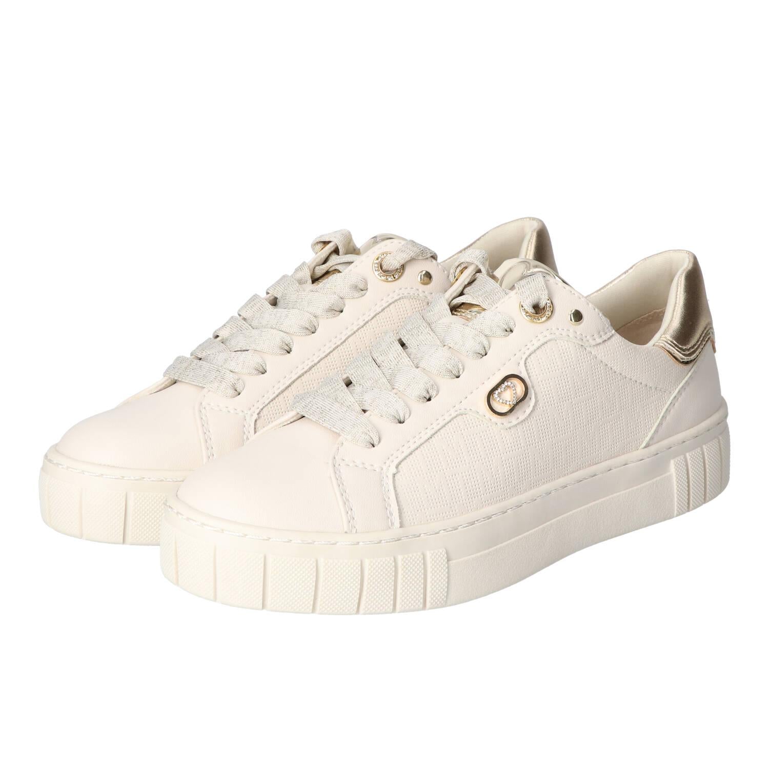 Baskets, blanc cassé