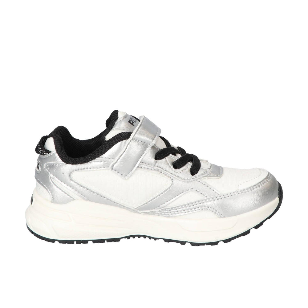 Sneakers Velcro, Zilver