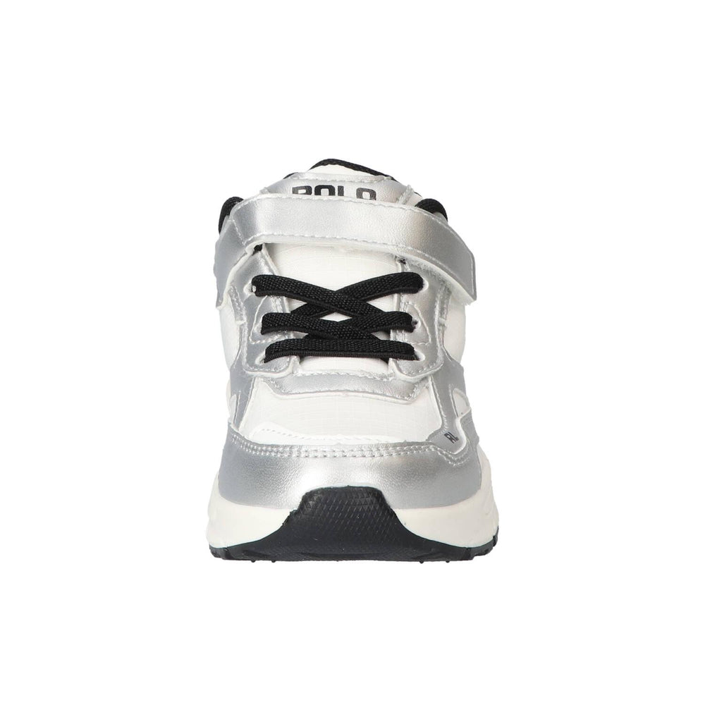Sneakers Velcro, Zilver