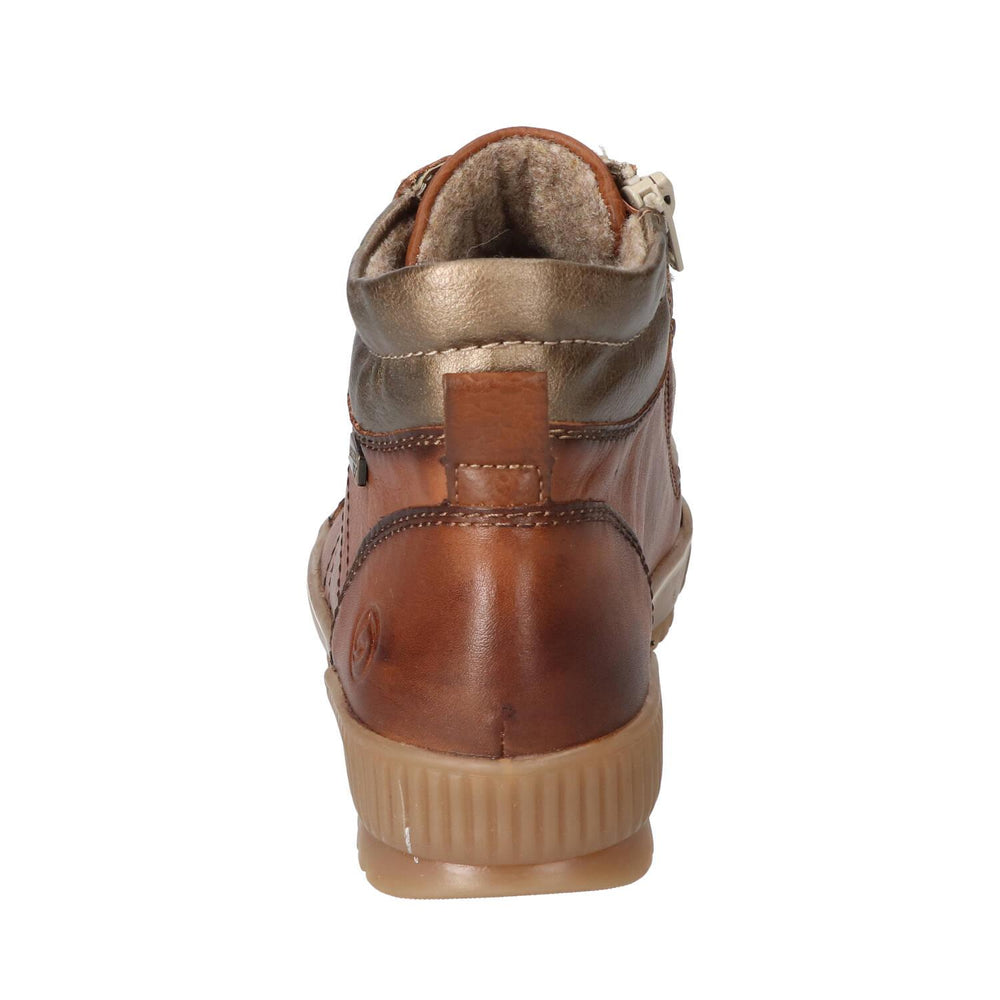 Booties, Cognac