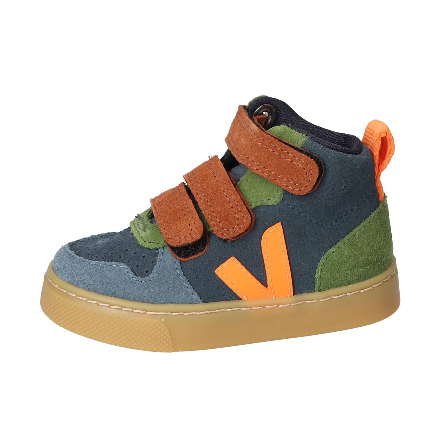 Baskets Velcro, multicolore