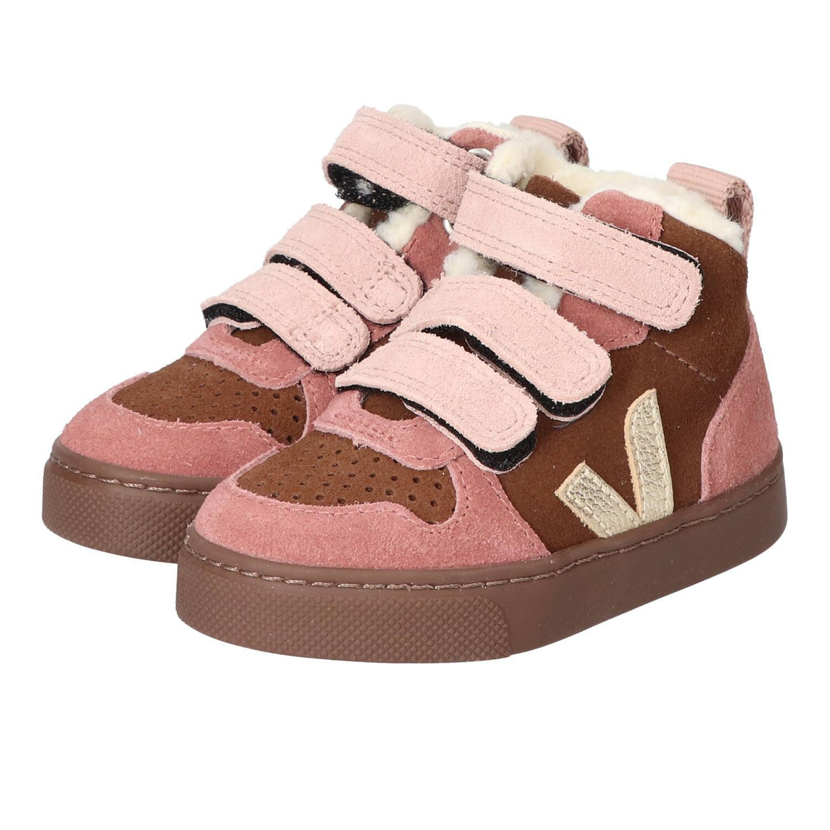 Baskets Velcro, Cognac