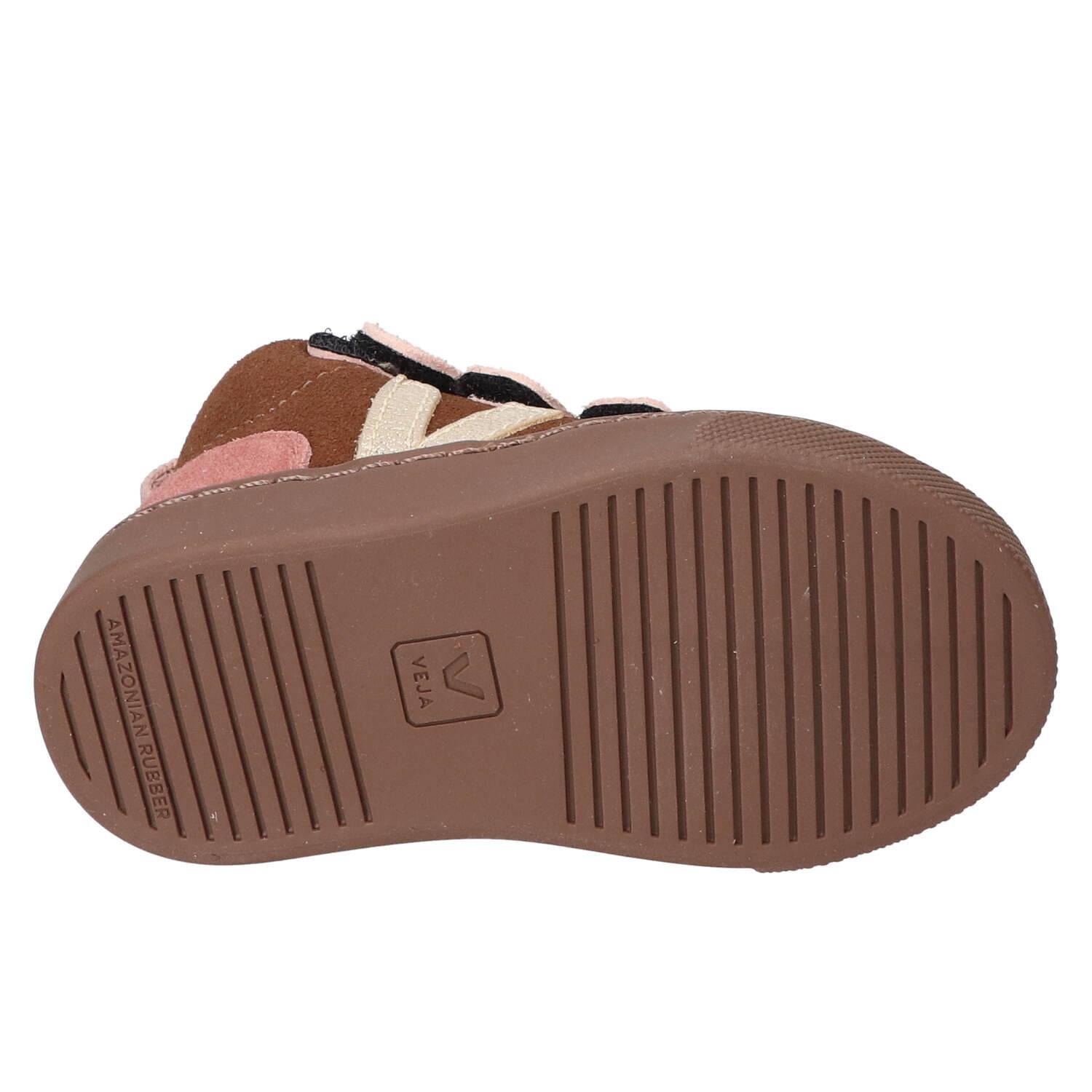 Baskets Velcro, Cognac