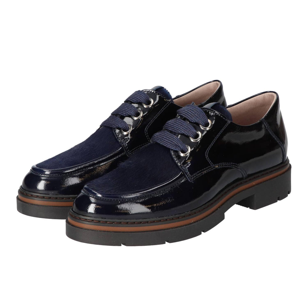 Chaussures à lacets, Bleu
