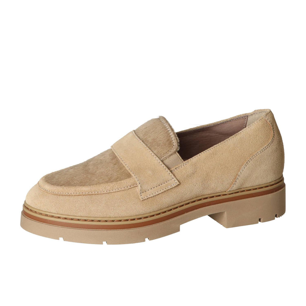 Chaussures à enfiler, Beige clair