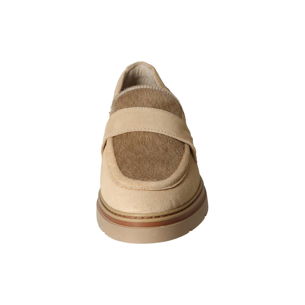 Chaussures à enfiler, Beige clair
