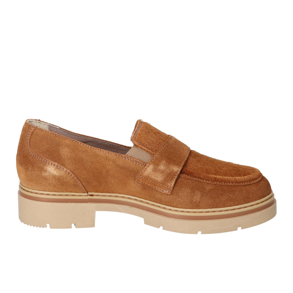 Chaussures à enfiler, Cognac