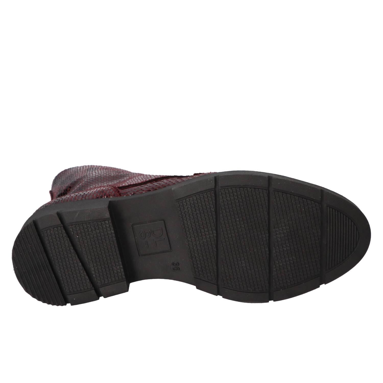 Booties, Bordeaux