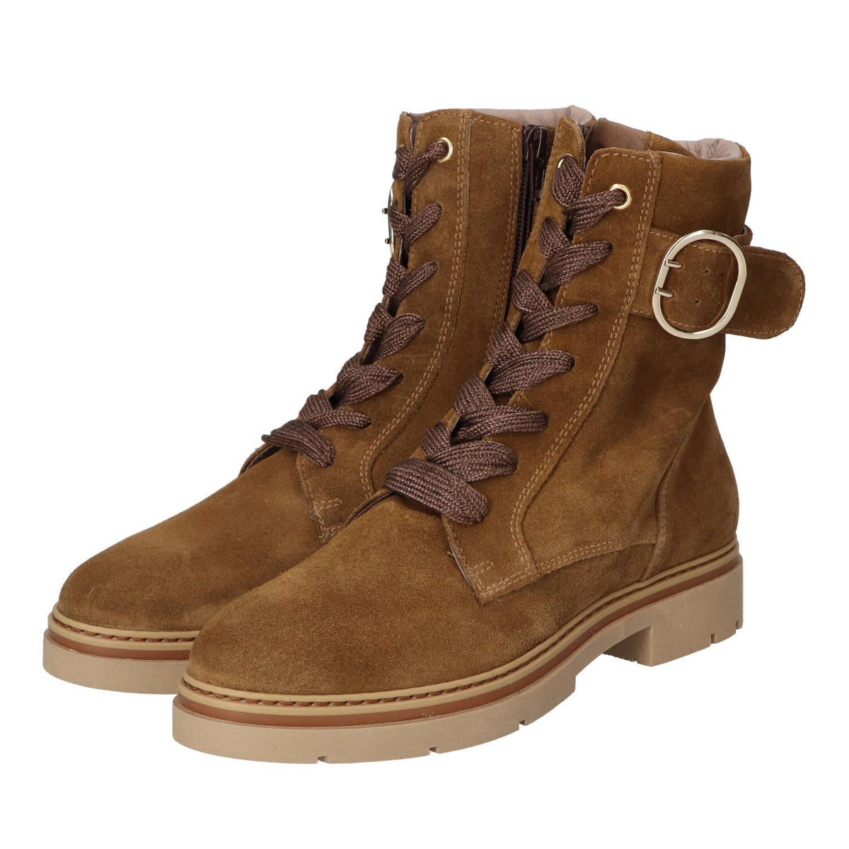 Booties, Cognac