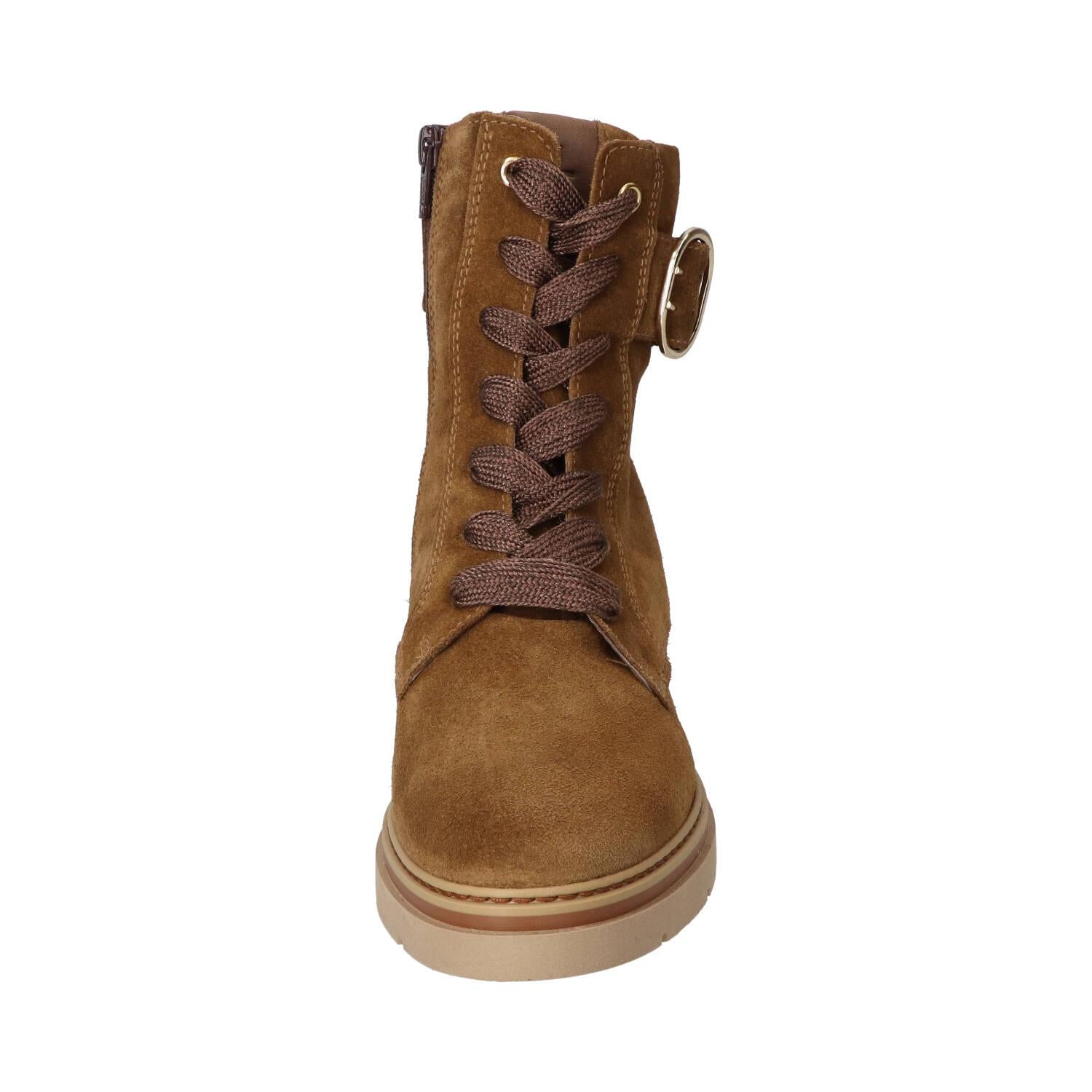 Booties, Cognac