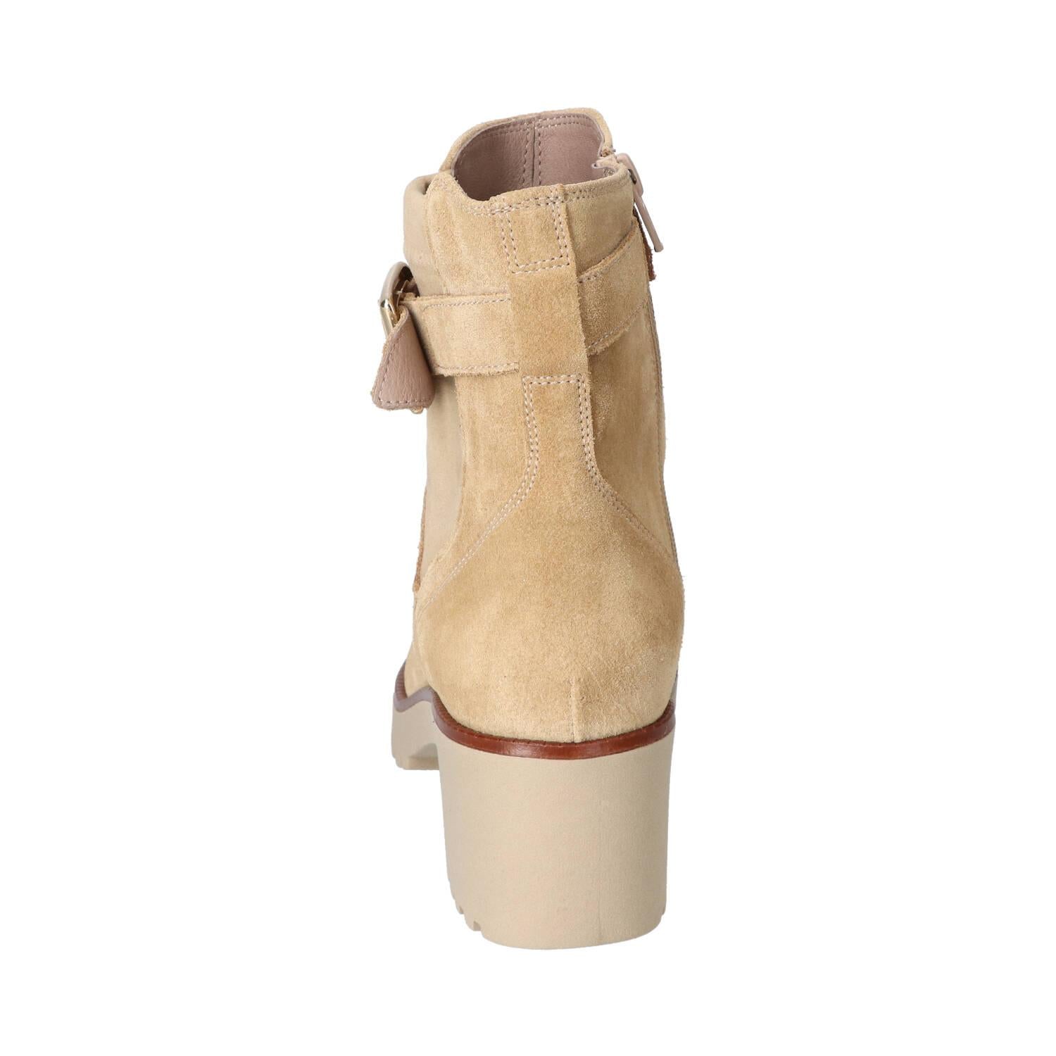 Booties, Lichtbeige