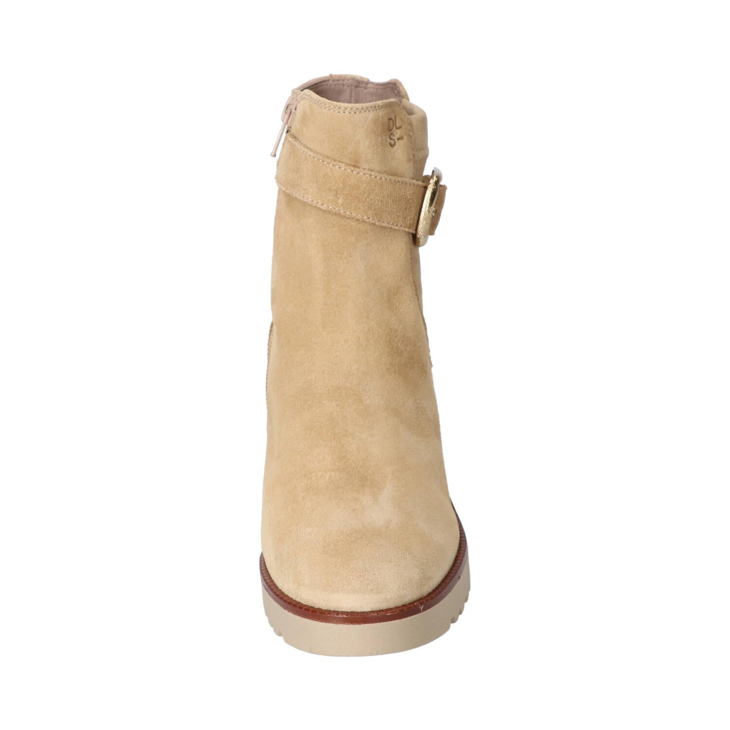 Booties, Lichtbeige