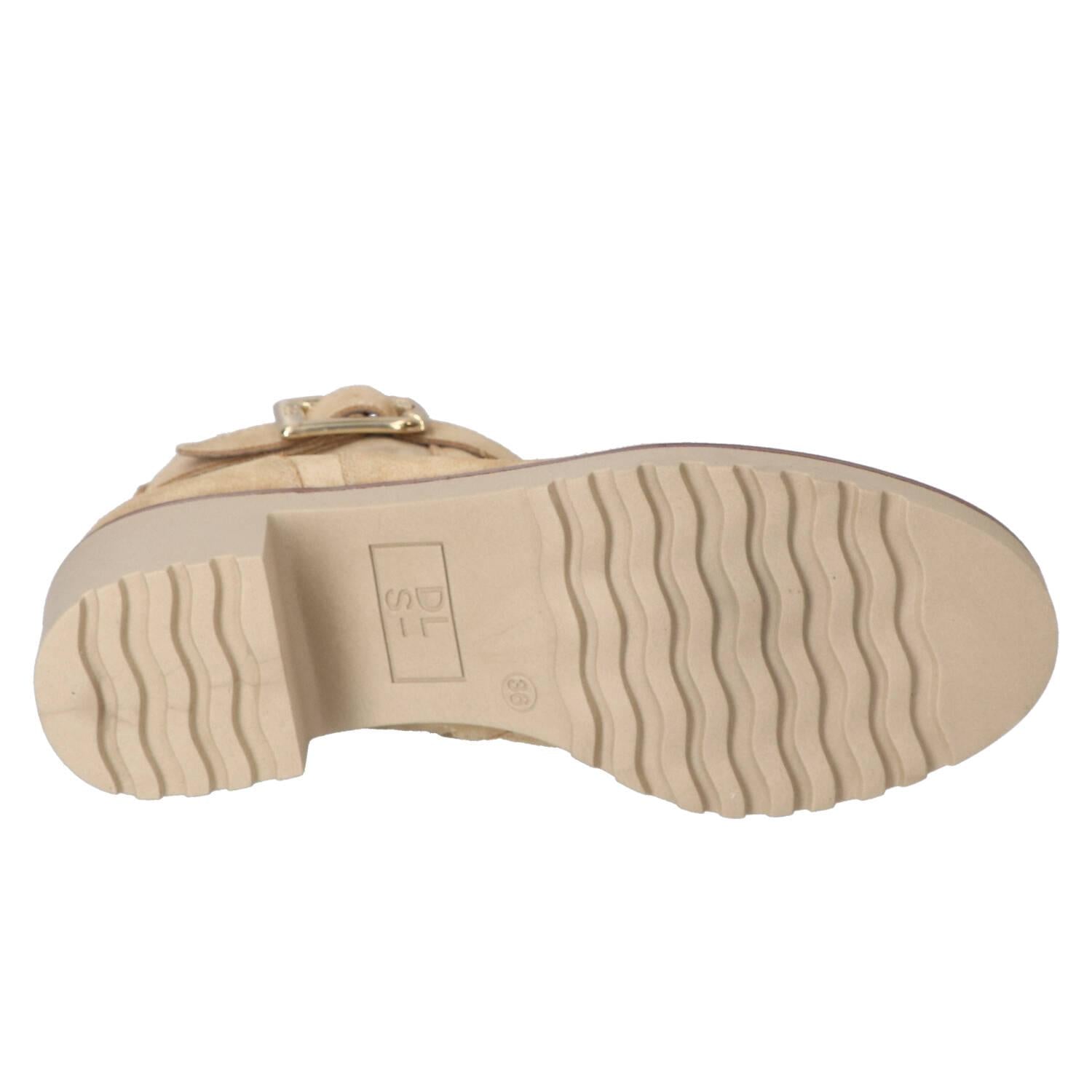 Booties, Lichtbeige