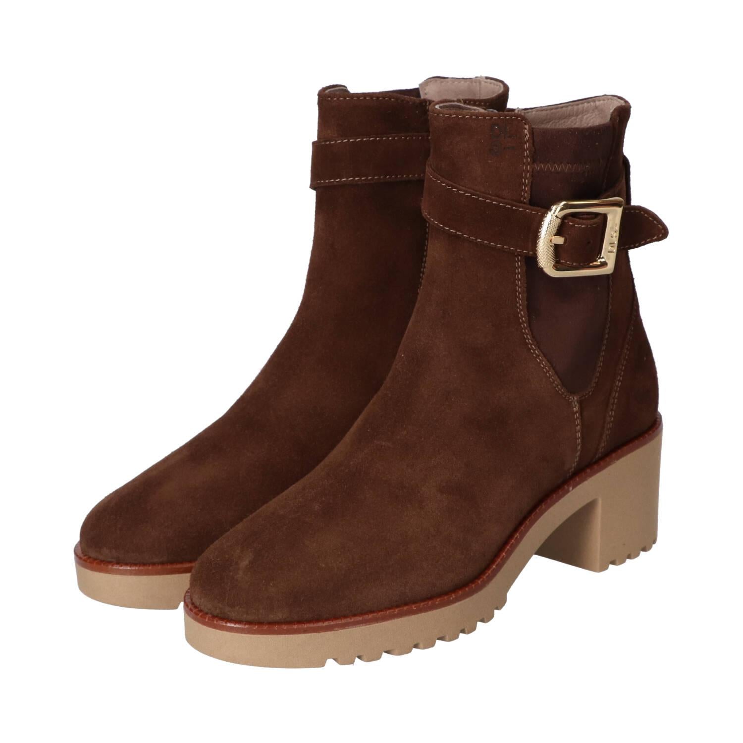Booties, Donkerbruin