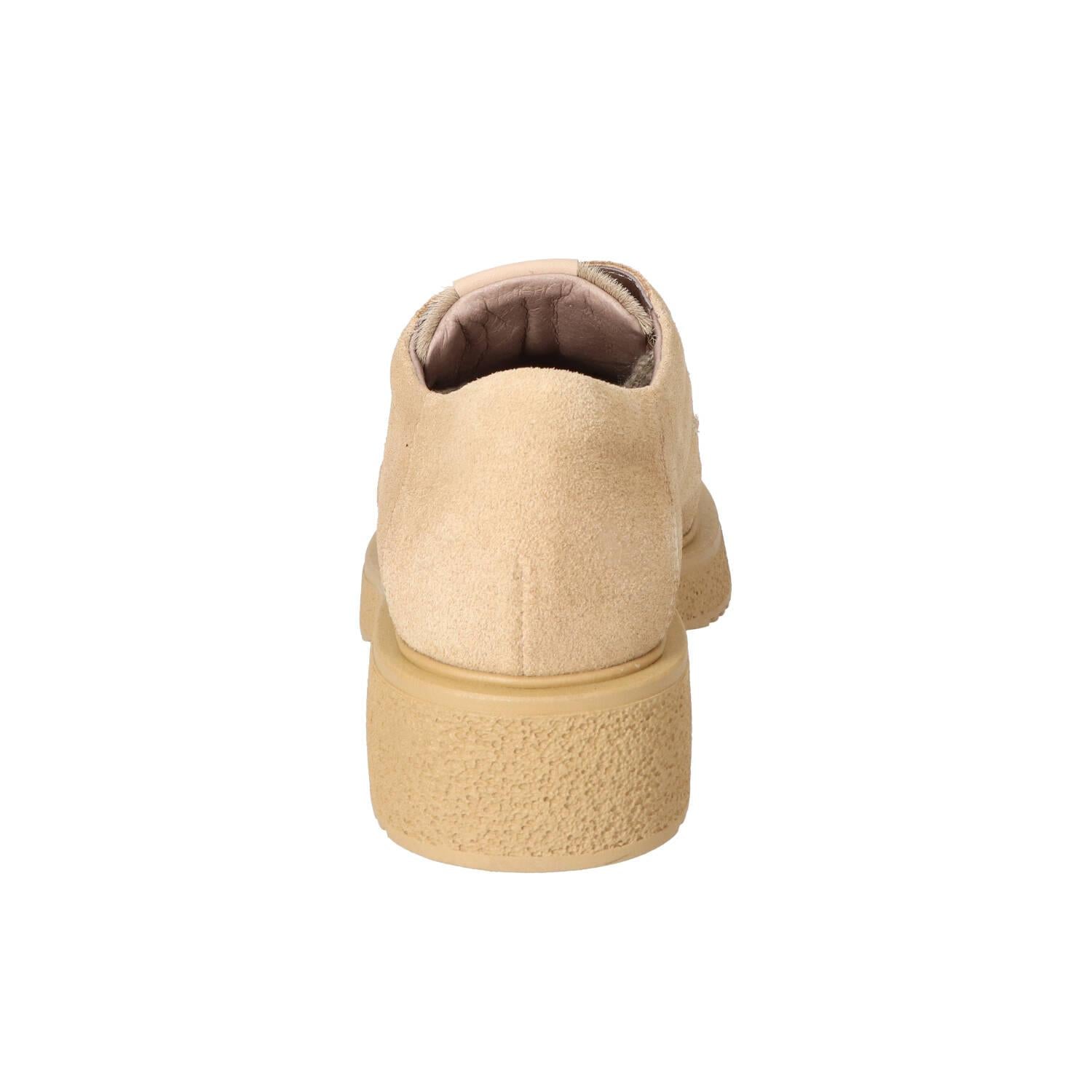 Veterschoenen, Lichtbeige
