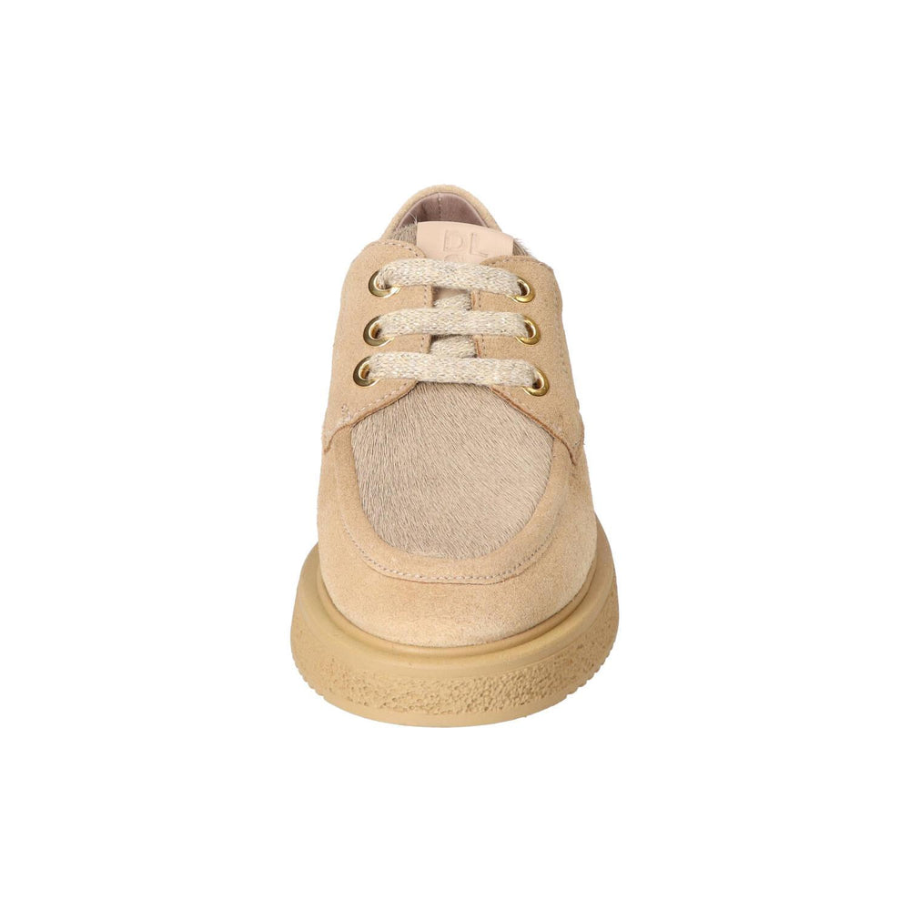 Chaussures à lacets, Beige clair