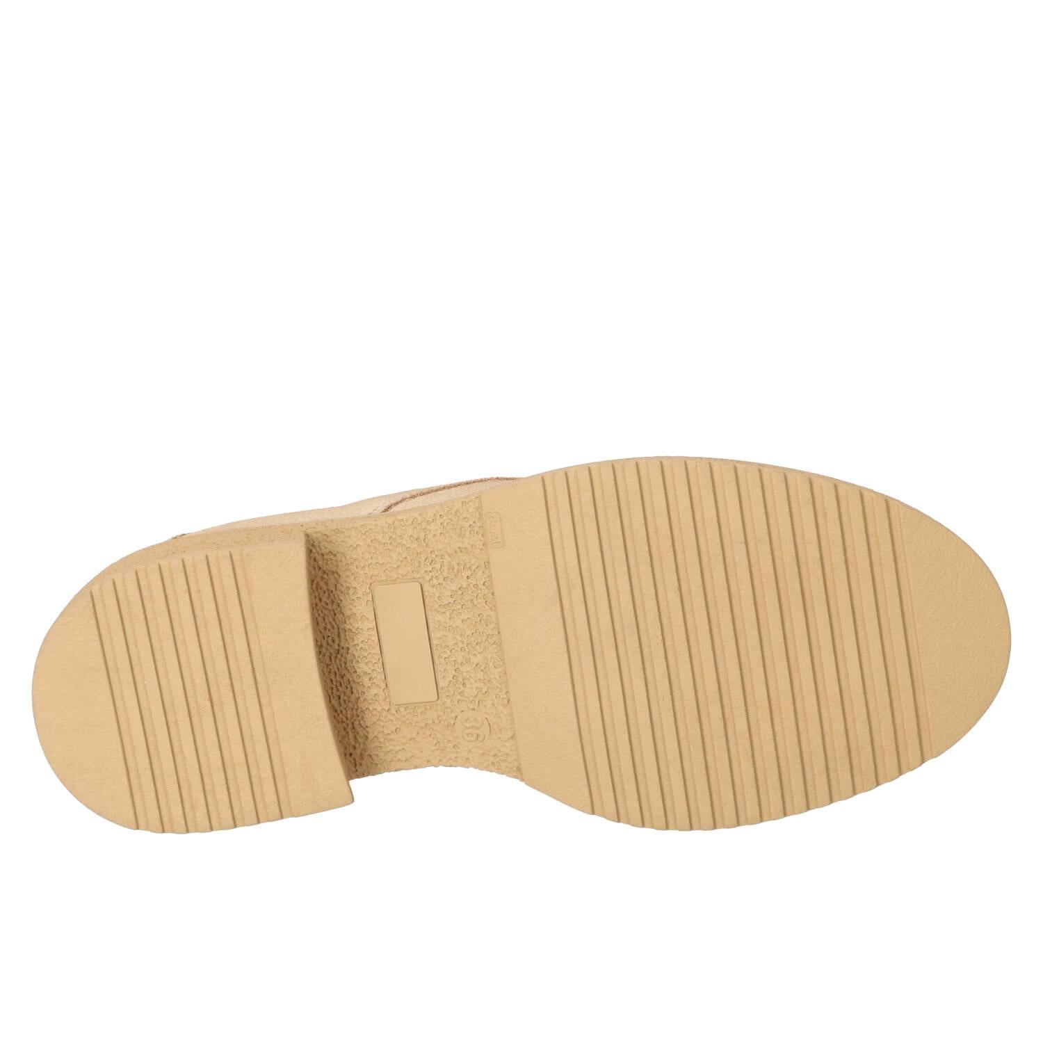 Veterschoenen, Lichtbeige