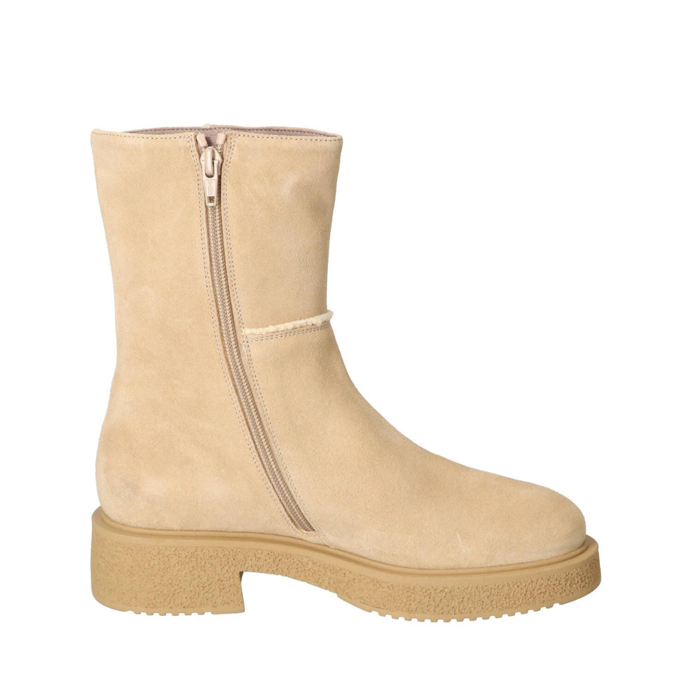 Bottines, Beige Clair