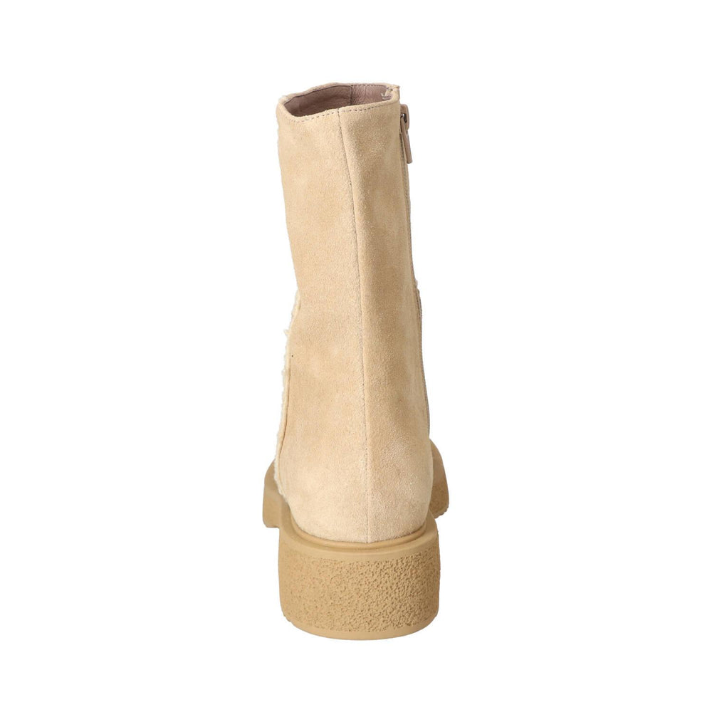 Bottines, Beige Clair
