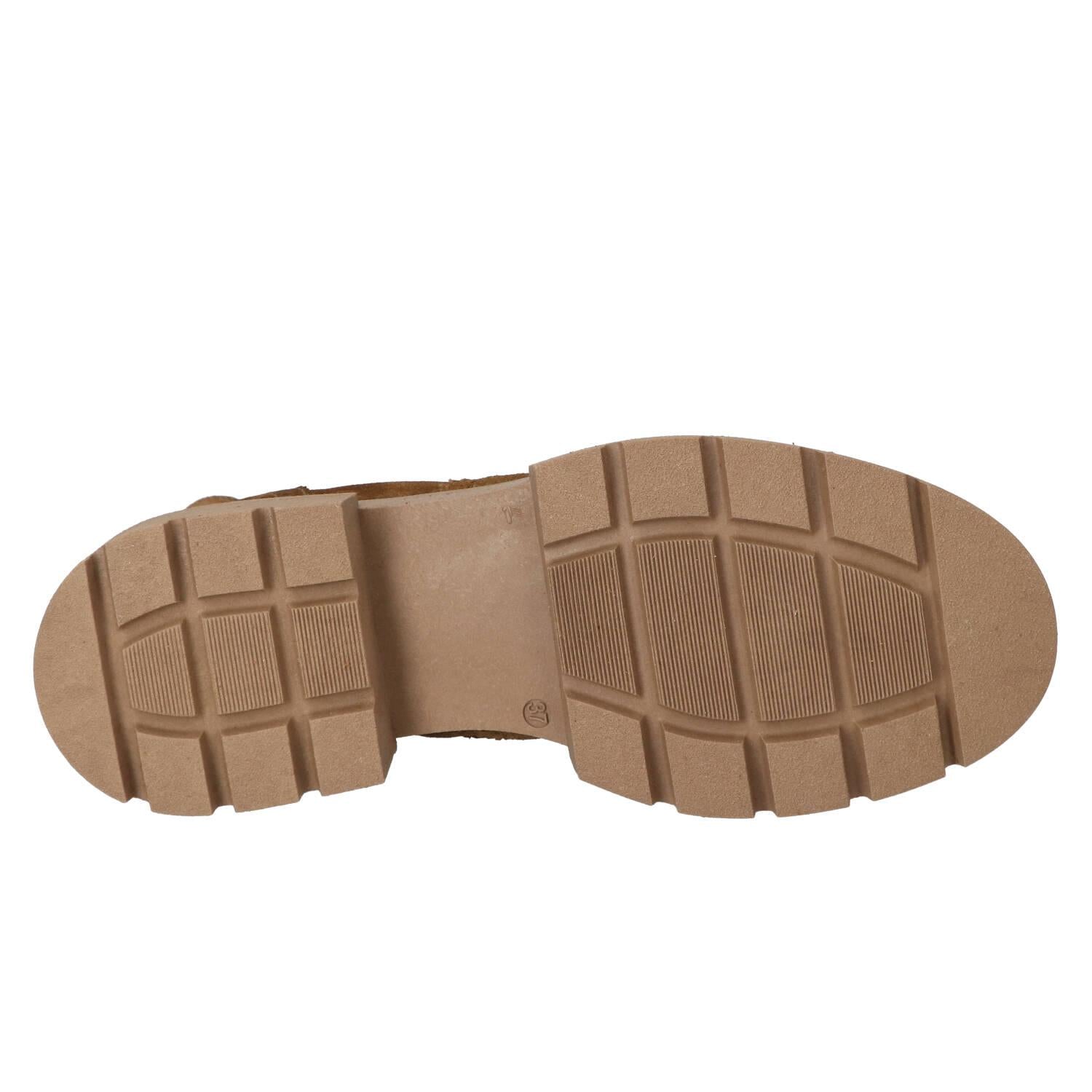 Booties, Cognac