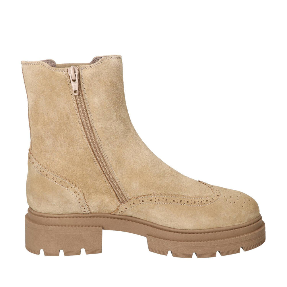 Bottines, Beige Clair