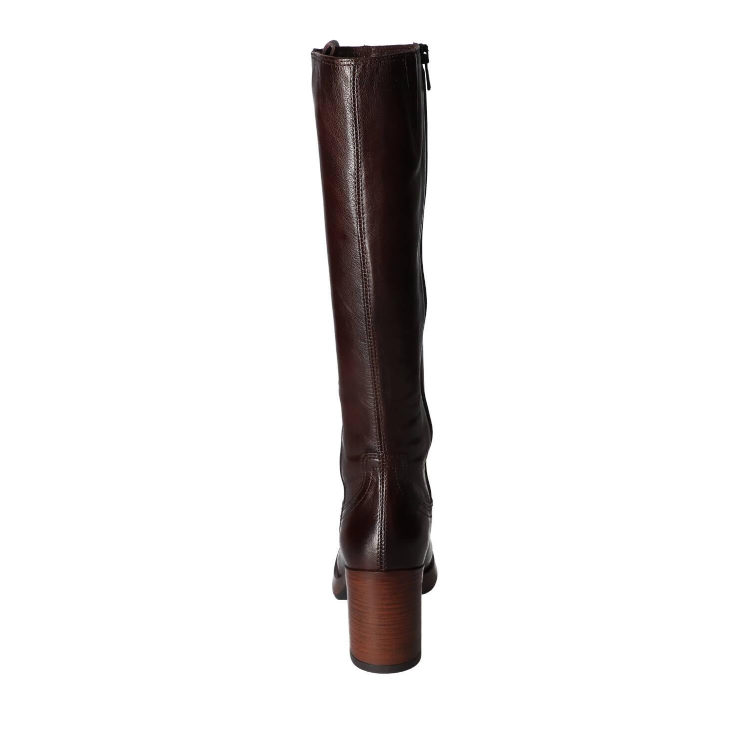 Bottes, marron foncé