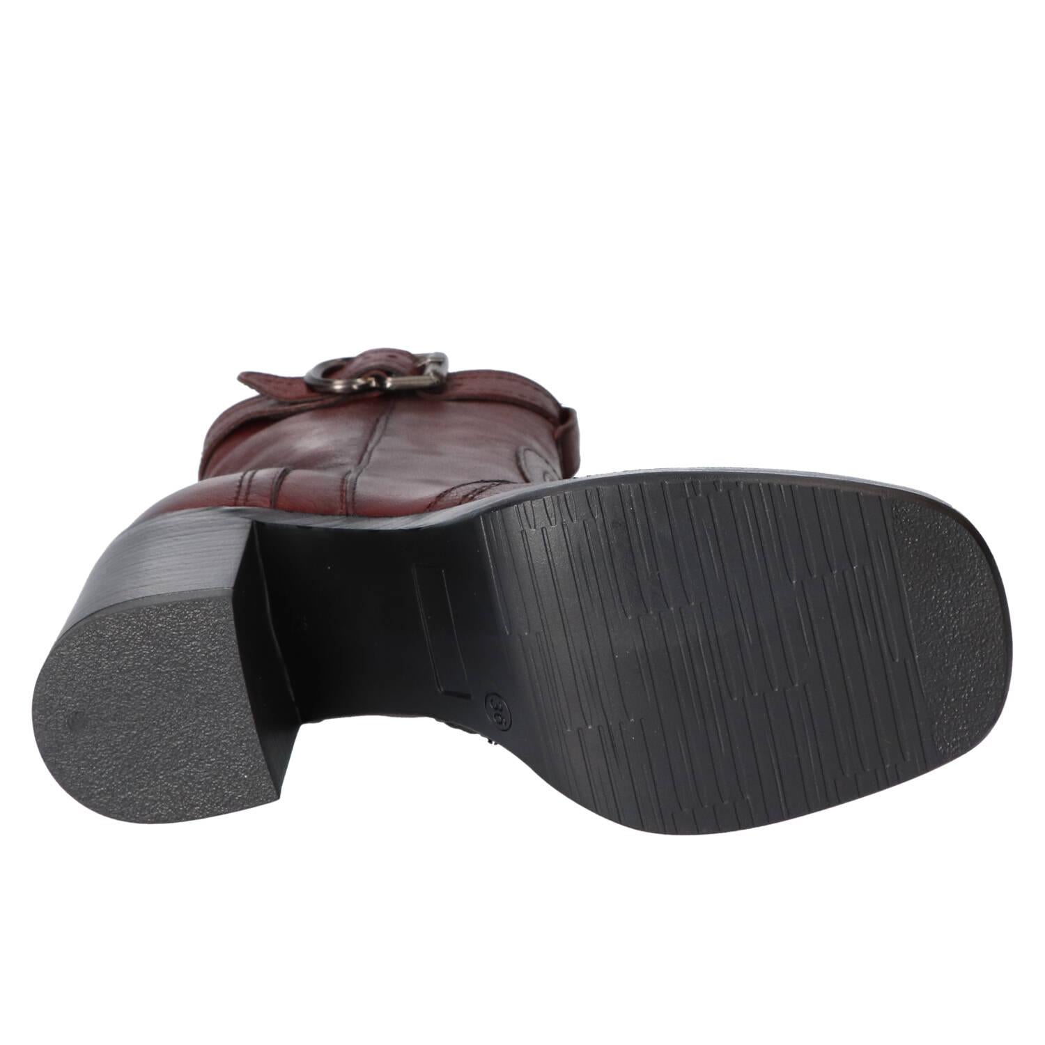 Bottines, Bordeaux
