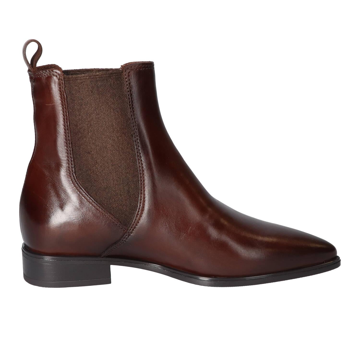 Bottines, marron foncé