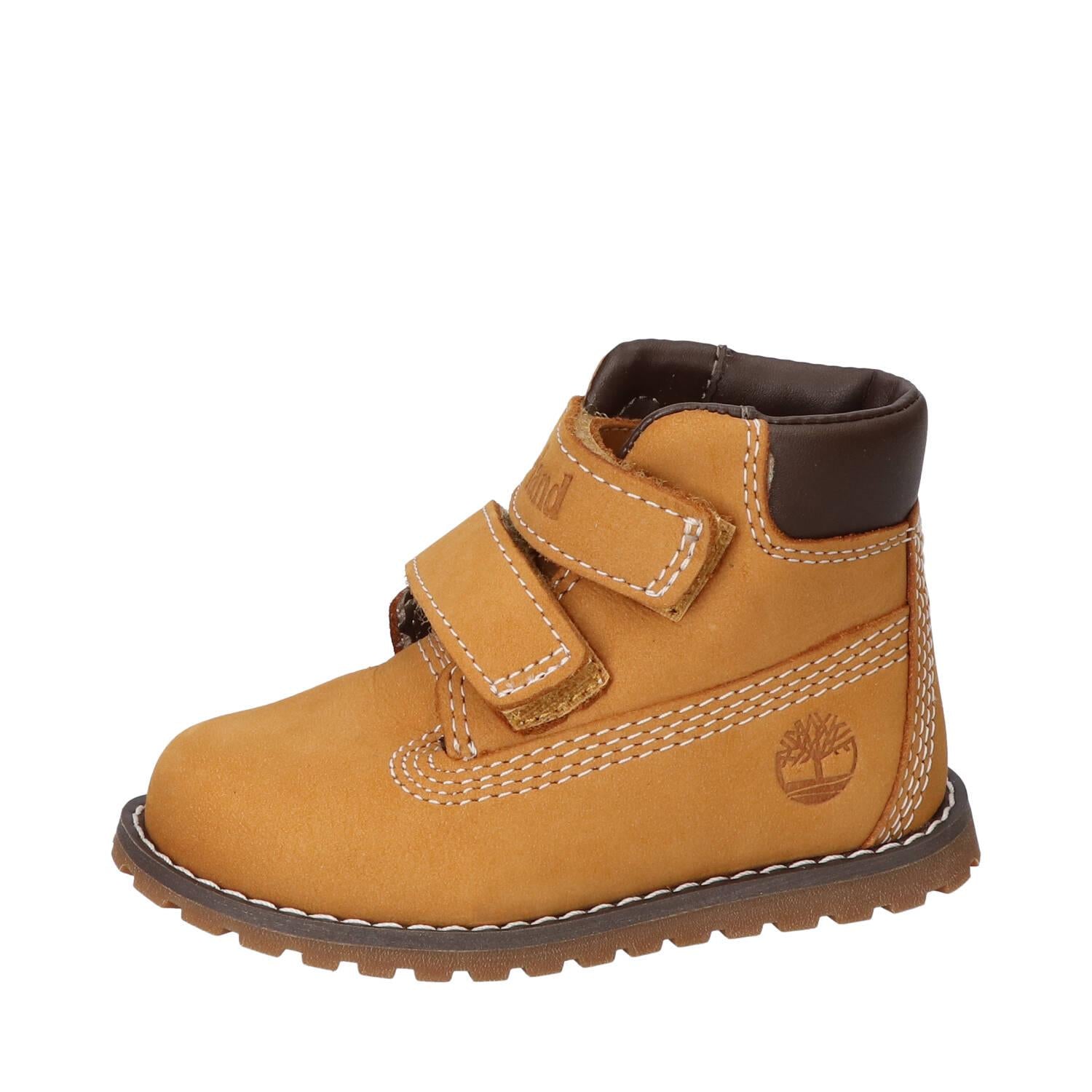 Chaussures Velcro, jaune