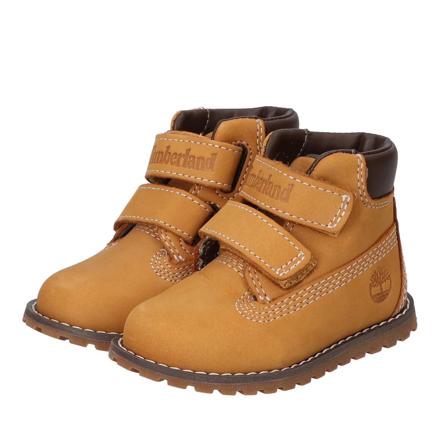 Chaussures Velcro, jaune