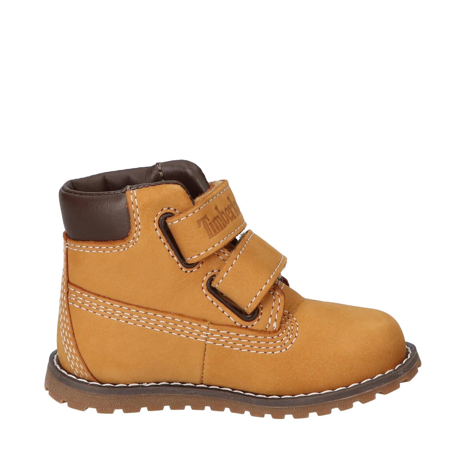 Chaussures Velcro, jaune