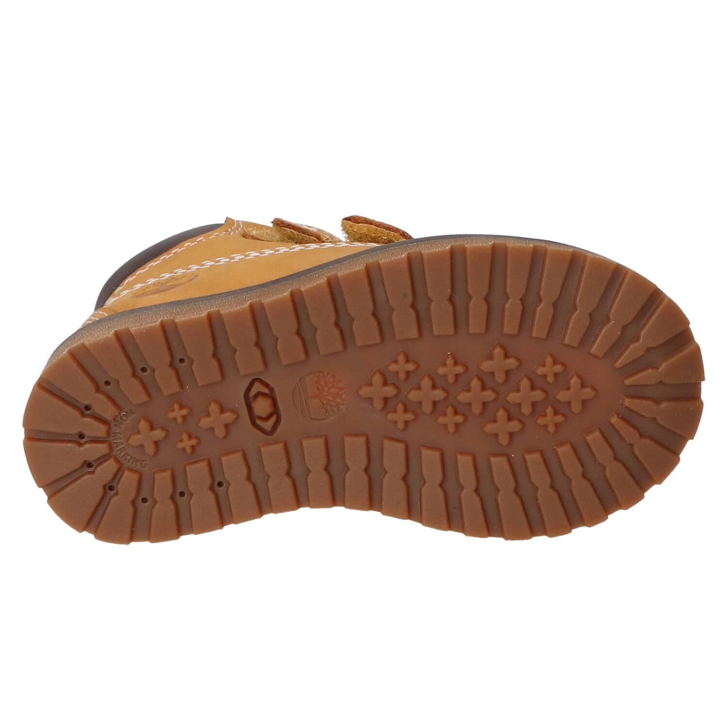 Chaussures Velcro, jaune